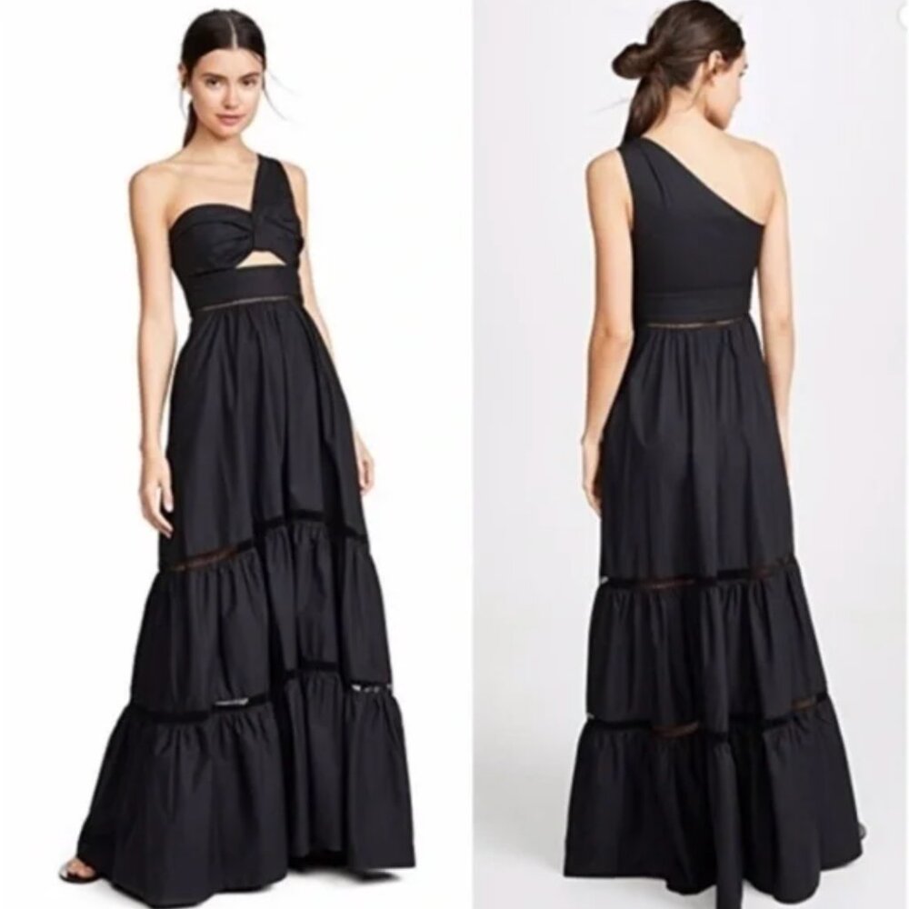 A.L.C. Piper One-Shoulder Maxi Dress